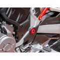 Ducabike Billet Main Frame Caps (Swing arm pivot) for the Ducati Multistrada V4